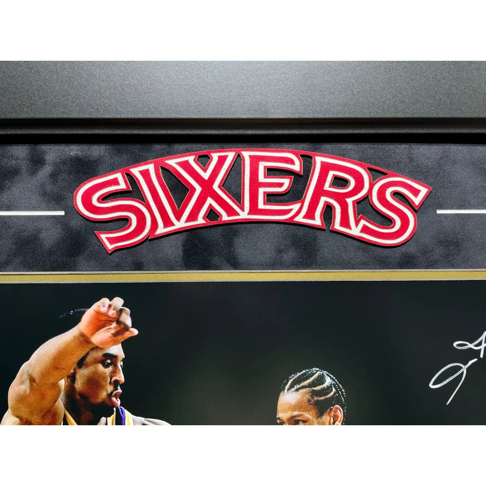 Allen Iverson Autographed Philadelphia Custom Black Basketball Jersey - BAS
