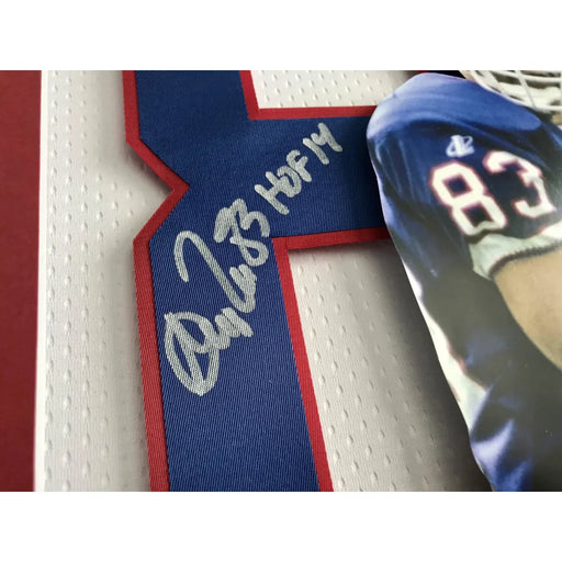 Andre Reed Signed 3D Jersey Photo Autograph COA 16X20 Inscribed Buffalo Bills