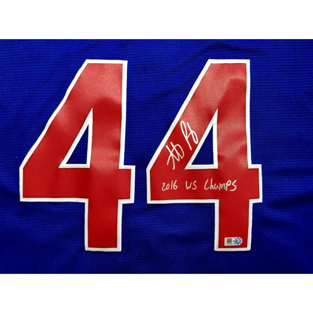 Cubs Authentics: Anthony Rizzo Game-Used Jersey - Features