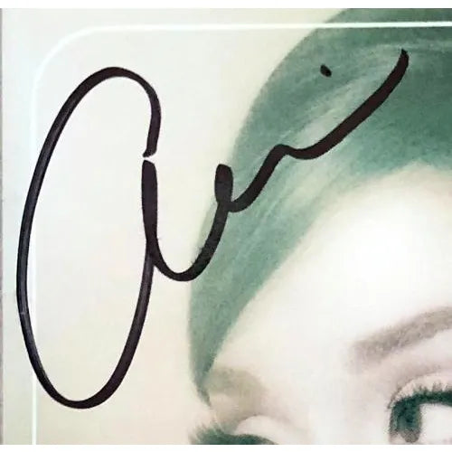 Arianna Grande Signed CD Album Cover JSA COA Positions Autographed