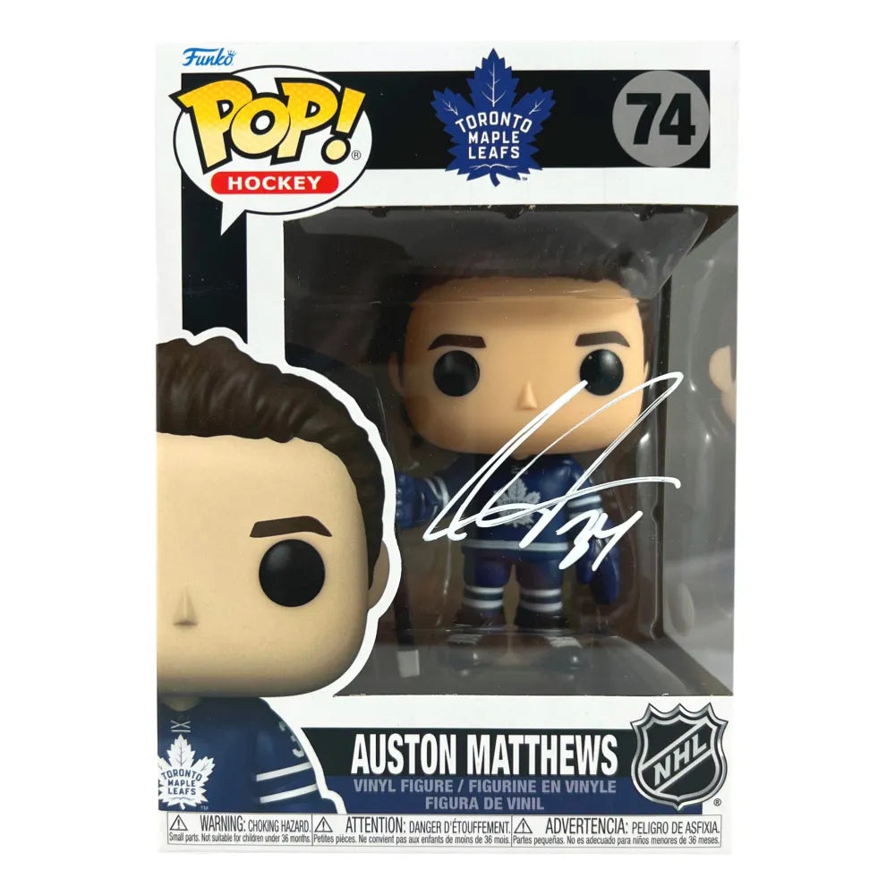 Framed Auston Matthews Toronto Maple Leafs Autographed White