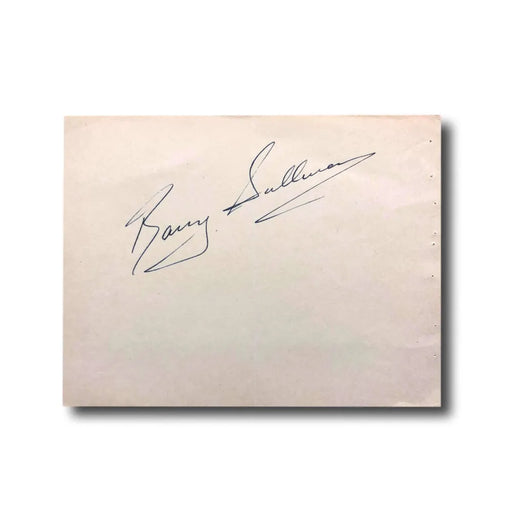 Barry Sullivan Hand Signed Album Page Cut JSA COA Autograph The Tall Man Actor