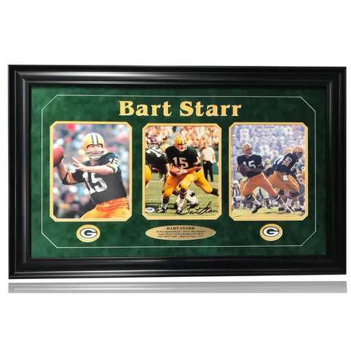Bart Starr Signed 8X10 Framed Photo Packers PSA/DNA COA Autograph Green Bay