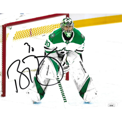 Ben Bishop Autographed 8x10 Photo JSA COA NHL Dallas Stars Goaltender Signed