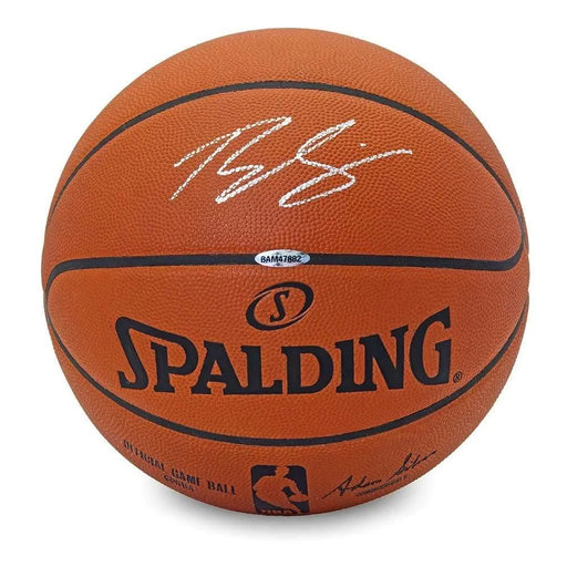 Ben Simmons Signed Authentic Basketball Brooklyn Nets UDA COA Autograph