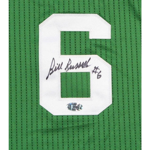 Bill Russell Signed Celtics Adidas Jersey Altman COA Autograph Green Boston