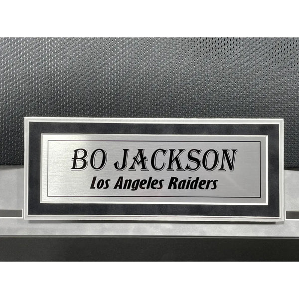  Framed Bo Jackson Las Vegas Raiders Autographed Black