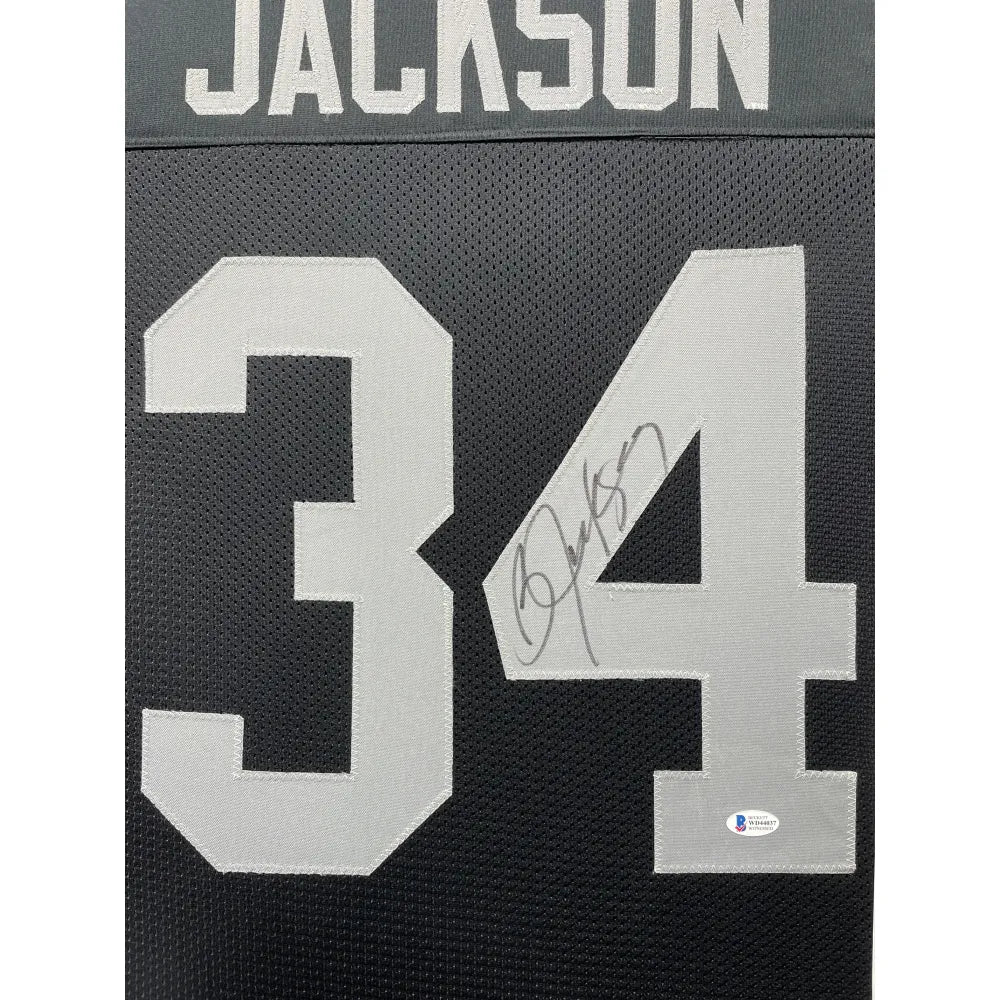 bo jackson signed raiders jersey