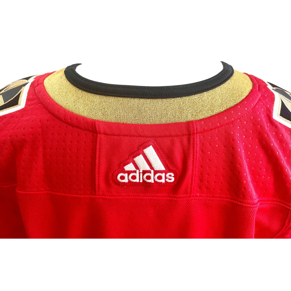 Brand New Men's Vegas Golden Knights Adidas Red Reverse Retro