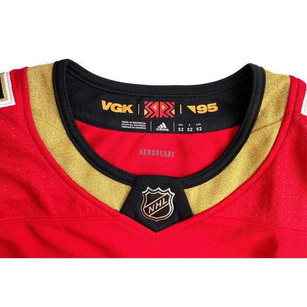 Adidas Las Vegas Golden Knights Reverse Retro 1.0 NHL Jersey Red 52 Blank