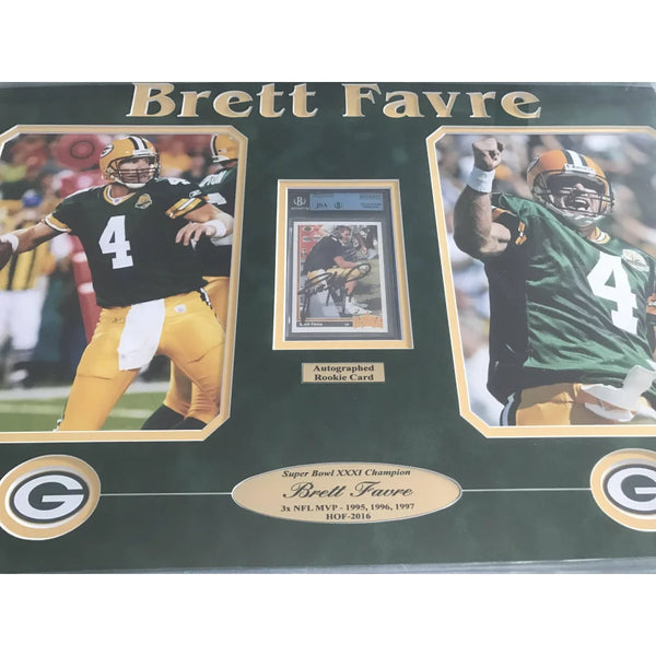 Authentic Autographed Brett Favre Rookie Cards - Sports Trading Cards, Facebook Marketplace