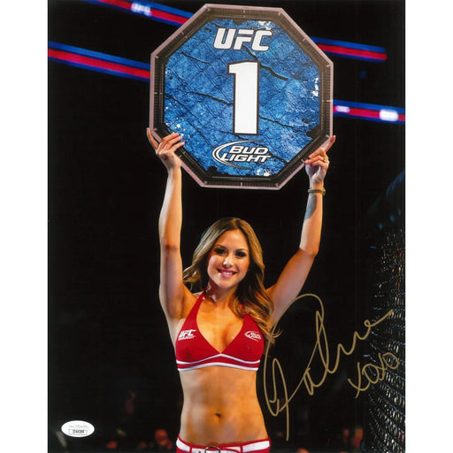 Brittney Palmer Hand Signed 11x14 Photo JSA COA Autograph UFC Ring Girl