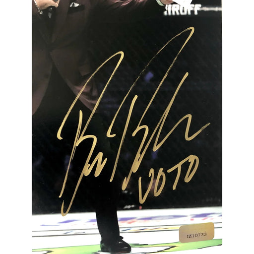 Bruce Buffer Hand Signed Authentic 8X10 Photo UFC Autograph Octagon Announcer