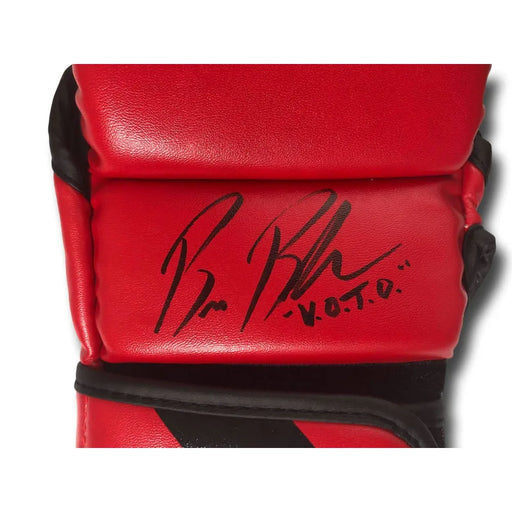 Bruce Buffer Hand Signed Authentic UFC Glove MMA Autograph Octagon Announcer