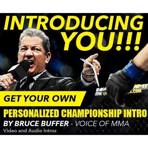 Bruce Buffer - Personalized Championship Introduction (Video Only)