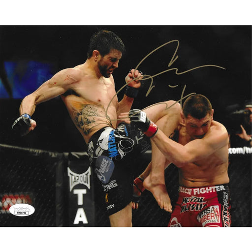 Carlos Condit Autographed 8x10 Photo JSA COA UFC Born Killer Fierce Knee Strike