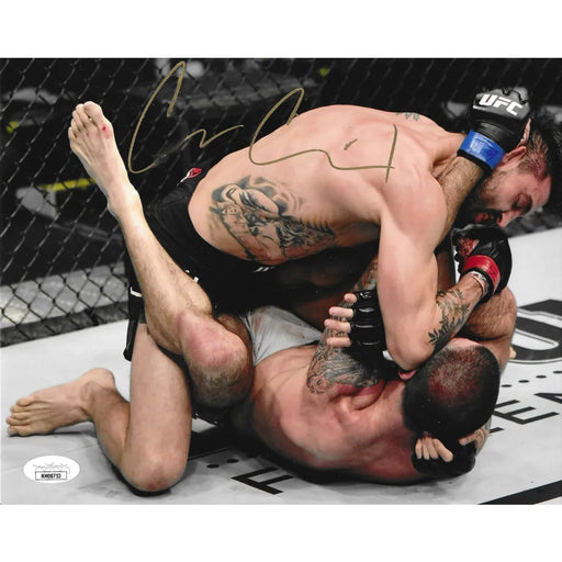Carlos Condit Autographed 8x10 Photo JSA COA UFC Signed Natural Killer Armbar