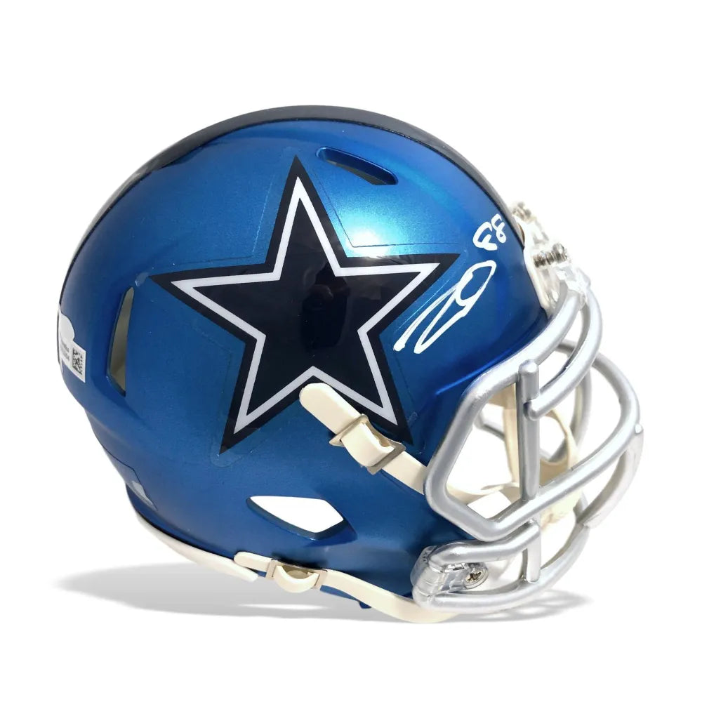 Shop CeeDee Lamb Dallas Cowboys Signed Riddell Eclipse Alternate Speed  Authentic Helmet