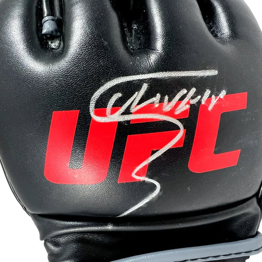 Charles Oliveira Signed UFC Glove COA JSA Do Bronx Autographed