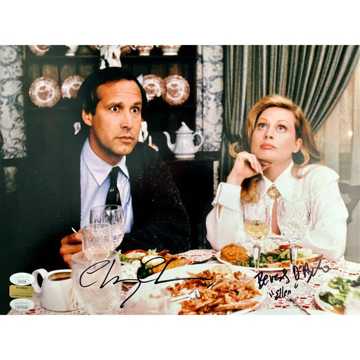 Chevy Chase / Beverly D’Angelo Autographed Christmas Vacation 11x14 Photo JSA
