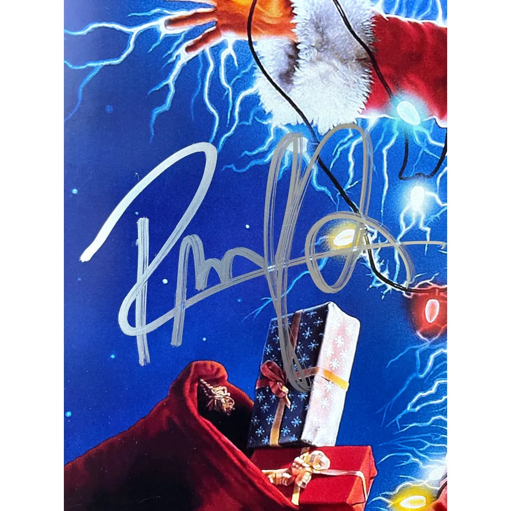 Chevy Chase Autographed Christmas Vacation Griswold Bla