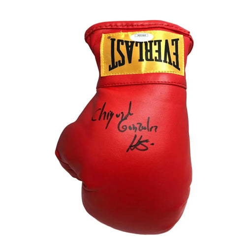 Chiquita Gonzalez Hand Signed Everlast Boxing Glove JSA COA Autograph Humberto