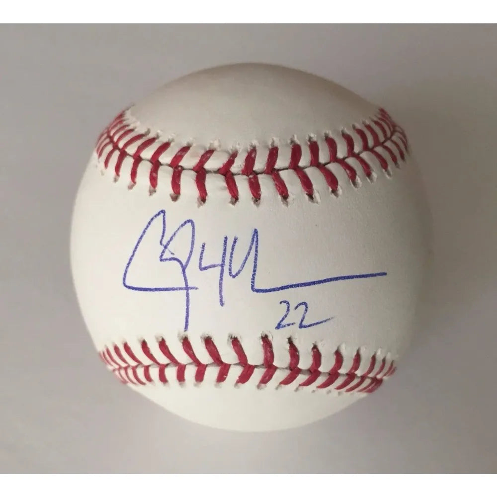 Los Angeles Dodgers Clayton Kershaw Autographed White M