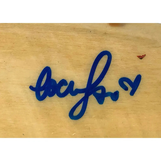 Coco Ho Hand Signed Wooden Mini Surf Board W/Stand Pro Surfer JSA COA Autograph