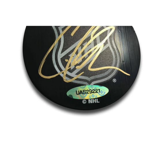 Cody Glass Signed Vegas Golden Knights Puck W/ Case COA UDA Autograph VGK