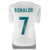 Cristiano Ronaldo Signed 17-18 Real Madrid Home White Jersey Autograph COA
