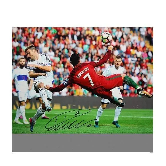 Cristiano Ronaldo Signed Portugal 12X16 Photo Autograph COA Real Madrid