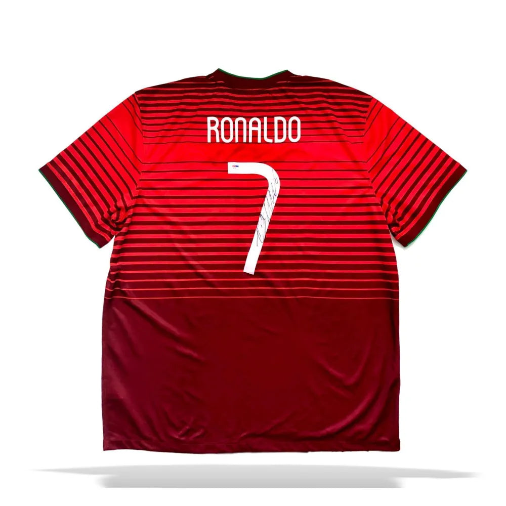 Cristiano Ronaldo Signed Portugal Jersey PSA/DNA 2014 World Cup Juventus