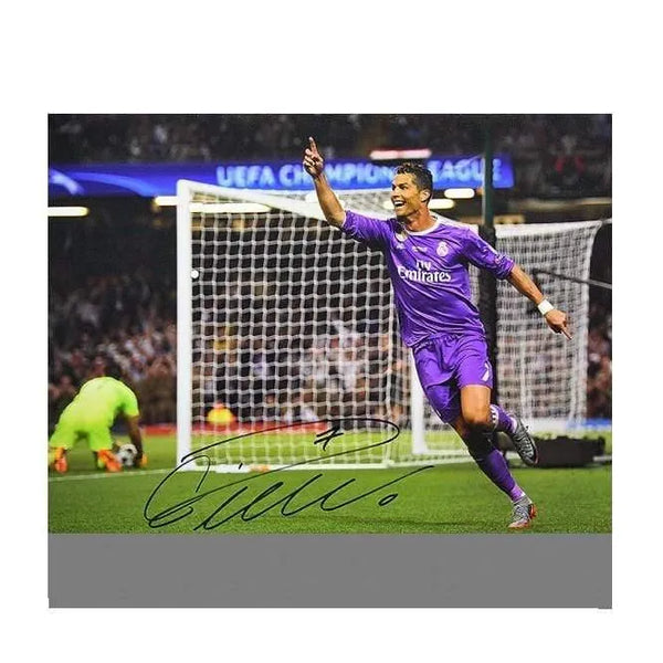 Christiano Ronaldo Autographed Real Madrid White & Grey Jersey - PSA/DNA  Certified Authentic