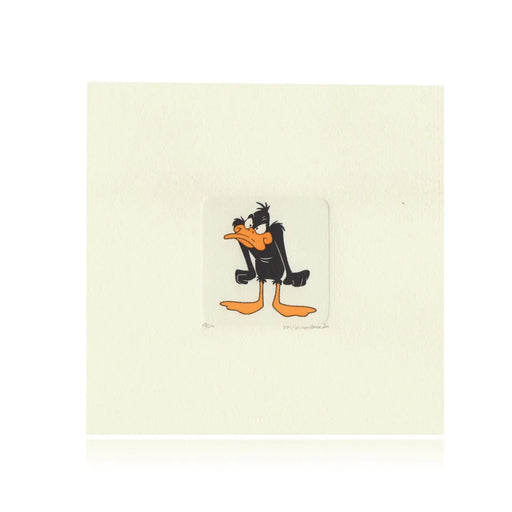 Daffy Duck Etching Artwork Sowa & Reiser #D/500 Looney Tunes Hand Painted Mad