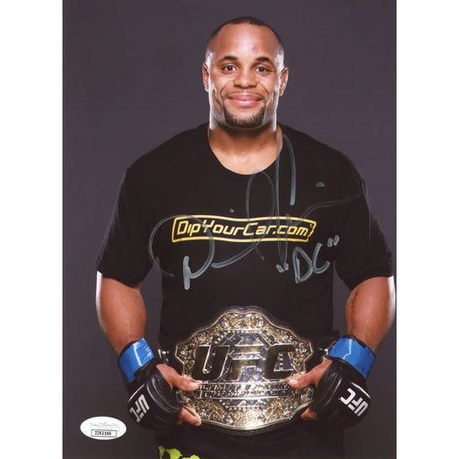 Daniel Cormier Hand Signed 8x10 Photo UFC Fighter JSA COA Autograph Belt Champ