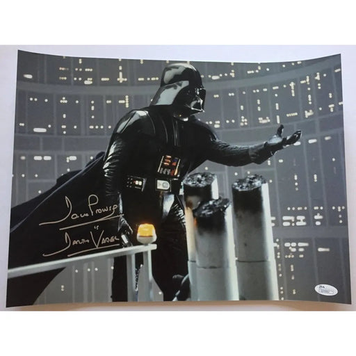 David Prowse Signed 16X12 Photo COA JSA Autograph Darth Vader Star Wars Dave