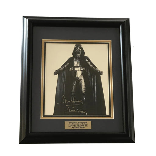David Prowse Signed 8X10 Photo Framed JSA COA Autograph Star Wars Darth Vader