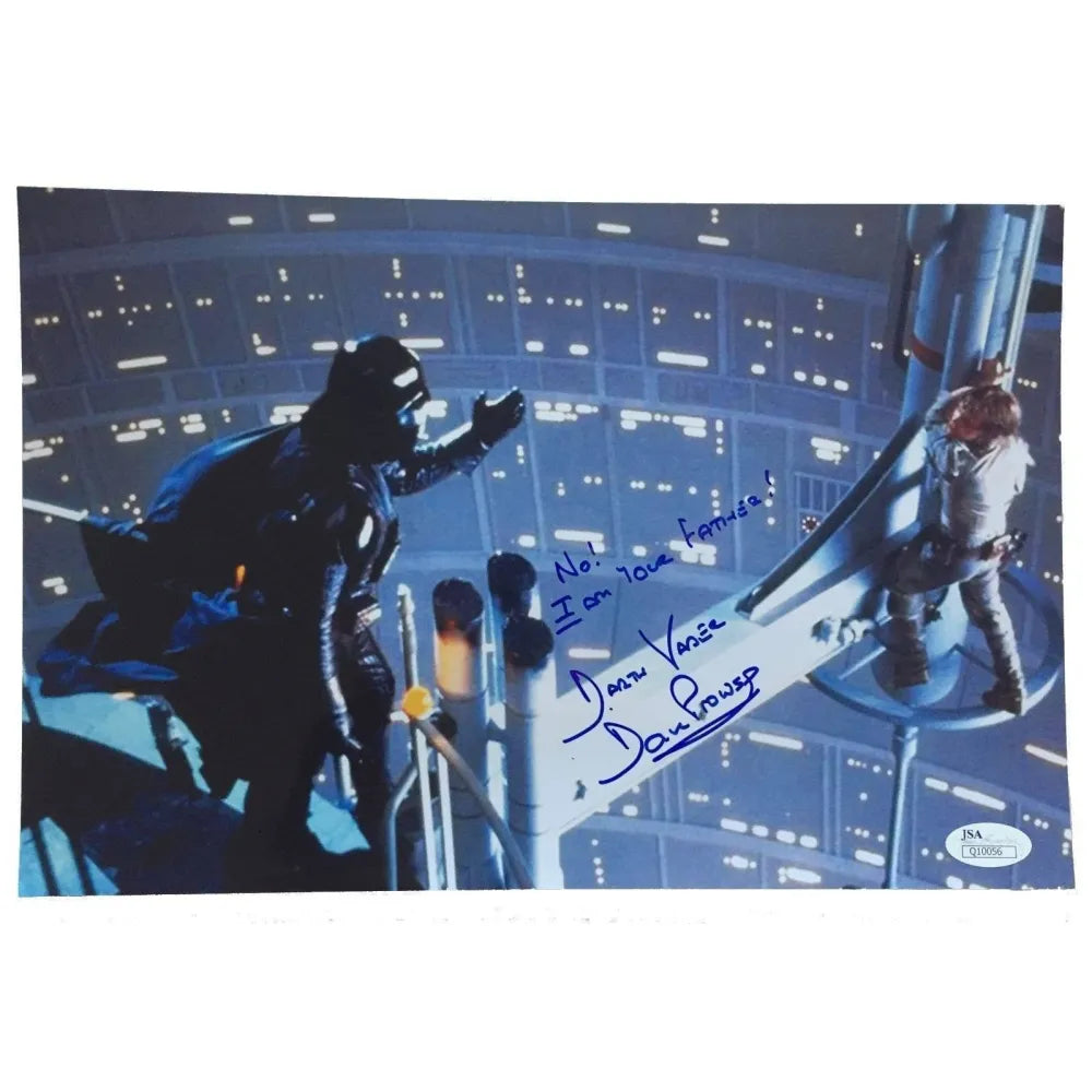 David Prowse Signed 8X12 Inscribed I Am Father JSA Autograph Darth Vader Dave