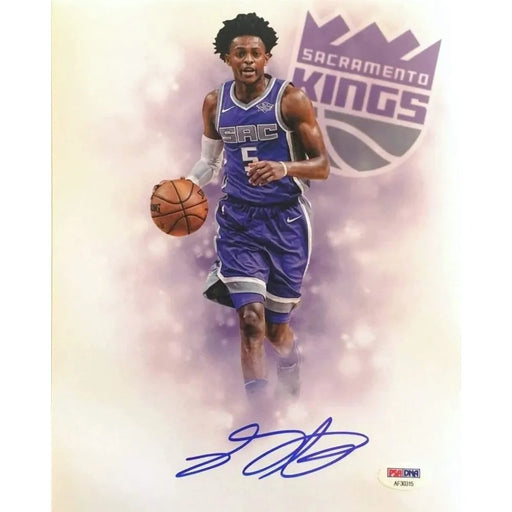 De’Aaron Fox Signed 8x10 Photo Sacramento Kings PSA/DNA COA Autograph DeAaron 3