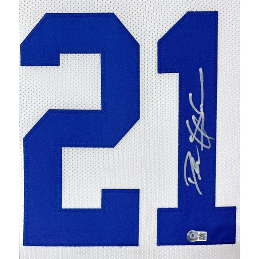 Deion Sanders Autographed Dallas Cowboys Jersey Framed BAS Signed Memorabilia