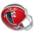 Deion Sanders Signed Throwback Atlanta Falcons FS Helmet JSA COA Autograph