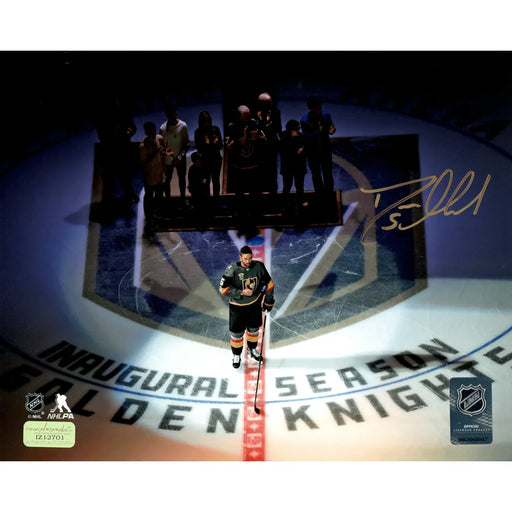 Deryk Engelland Autographed Vegas Golden Knights 8x10 Photo Speech 10/10/17 COA