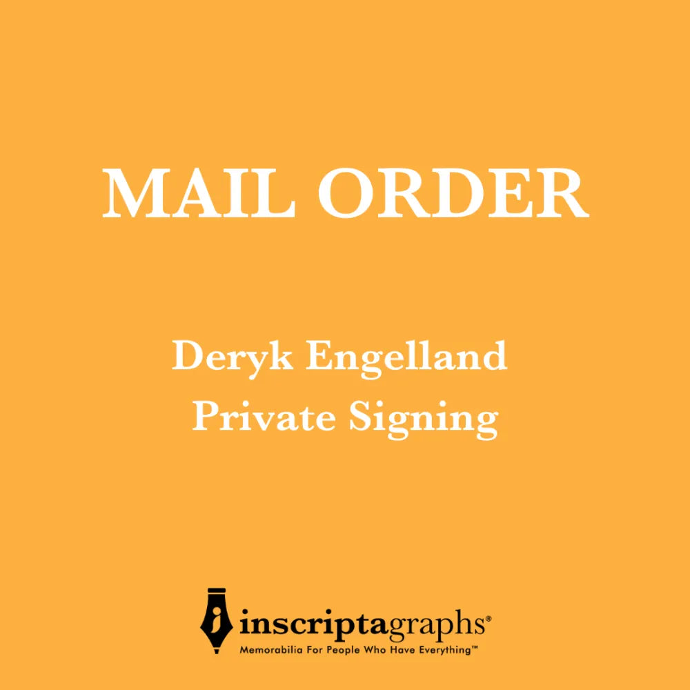 Deryk Engelland Mail In Item - Preorder Private Autograph Signing