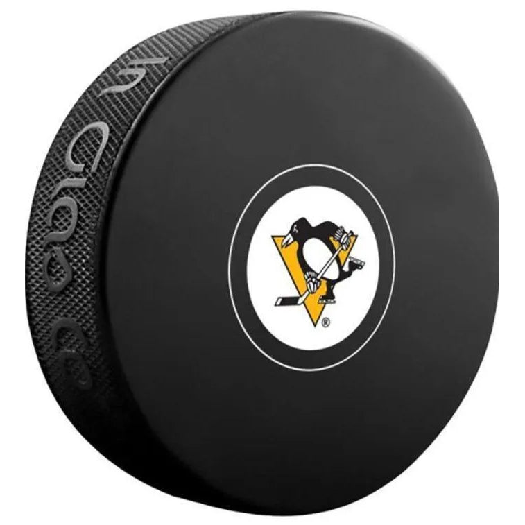Deryk Engelland Signed Pittsburgh Penguins Logo Puck - Preorder Private Signing