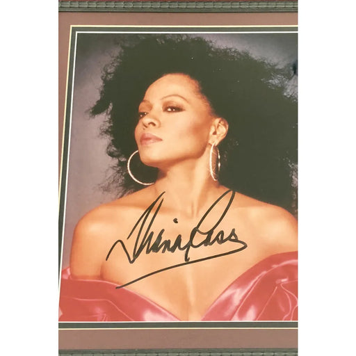 Diana Ross Signed 8X10 JSA COA Photo Framed Autograph Motown