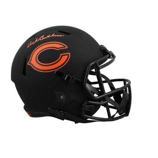 Dick Butkus Hand Signed Eclipse Black Full Size Helmet Chicago Bears JSA COA