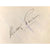 Dick Powell / Pat O’Brien Dual Signed Album Page Cut JSA COA Autograph