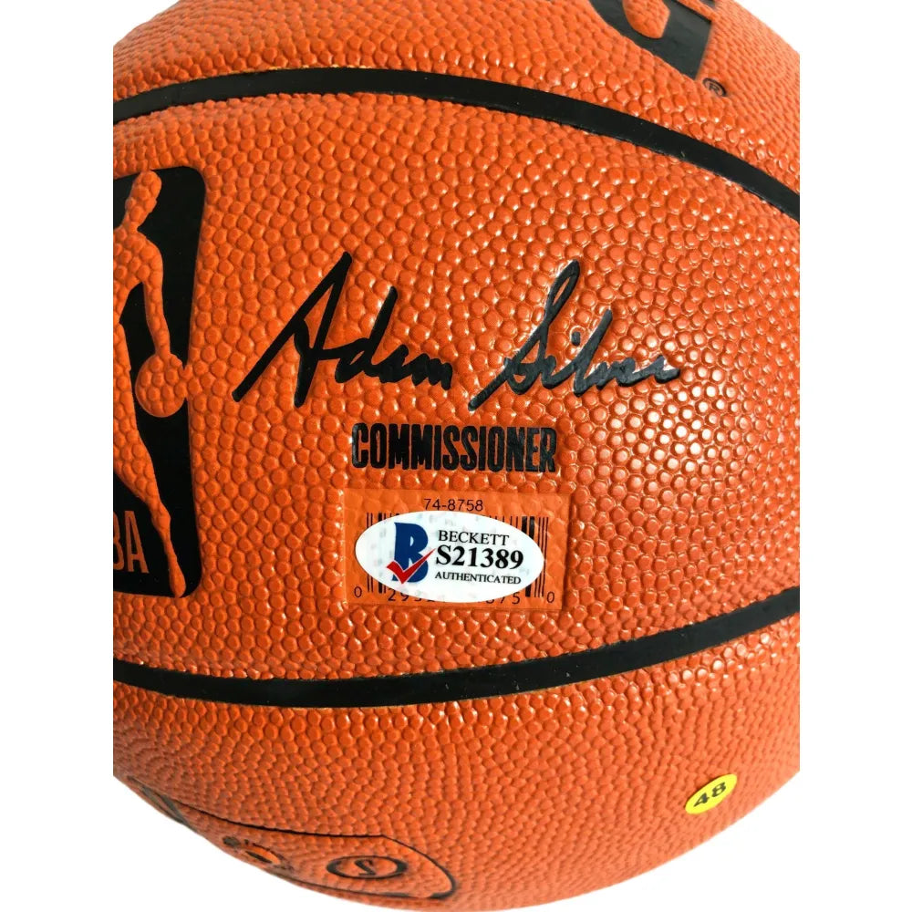 Dirk Nowitzki Signed NBA Basketball Inscribed 2011 Champs Dallas  Mavericks BAS COA