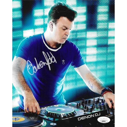 DJ Paul Oakenfold Autographed 8x10 Photo JSA COA Area 51 Dance Party Signed