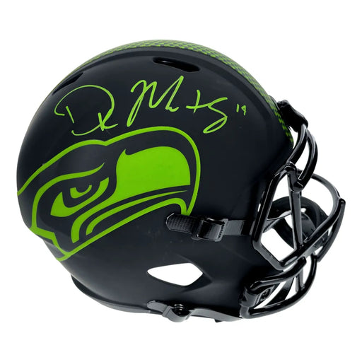 DK Metcalf Autographed Seattle Seahawks F/S Speed Eclipse Helmet BAS Signed D.K.